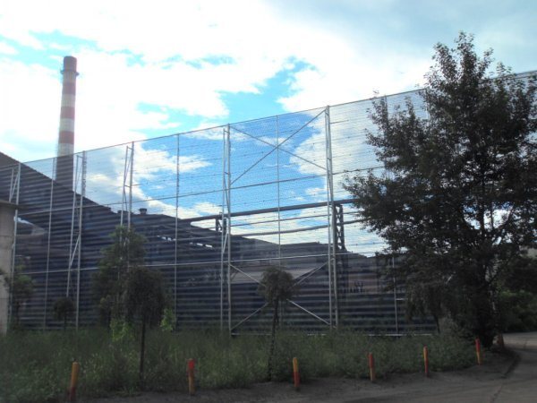发电厂三峰体防风抑尘网、电厂料场防风抑尘网